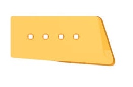 Нож подрезной левый SEM816, 4отв, уширеный